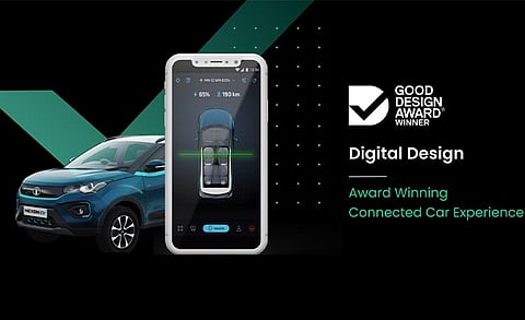 YUJ Designs Won Good Design Award for Tata Nexon EV Connected Car Experience