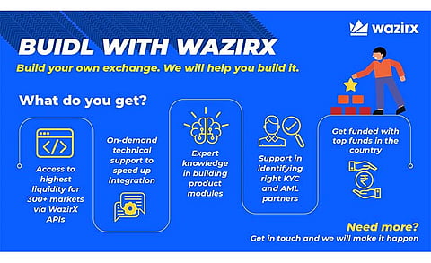 WazirX Introduces ‘BUIDL’ Platform to Allow Crypto Entrepreneurs Build Their Own Exchange