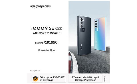 iQOO 9 SE Smartphone Goes on Sale