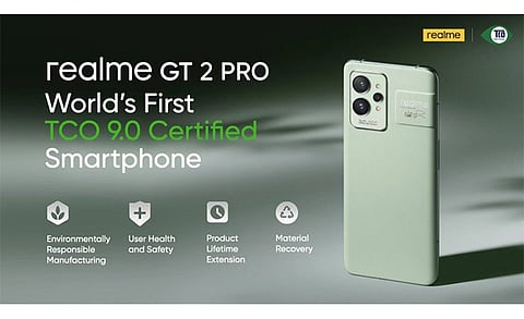 Realme GT 2 Pro Receives TCO 9.0 Sustainability Certification