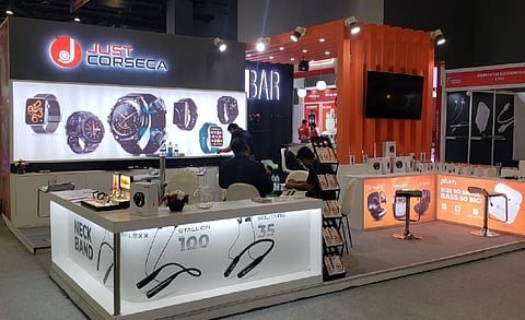 Just Corseca Presented its Smartwatches and Mobile Accessories at 29th Convergence India 2022 Expo