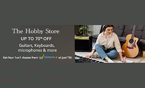 Amazon Launches ‘The Hobby Store’, Announces Amazing Deals on Musical Instruments