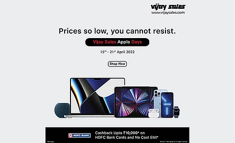 Vijay Sales Launches Much-awaited Apple Days Sale