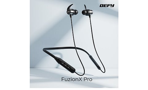 DEFY Unveils ‘FuzionX Pro’ Wireless Neckband