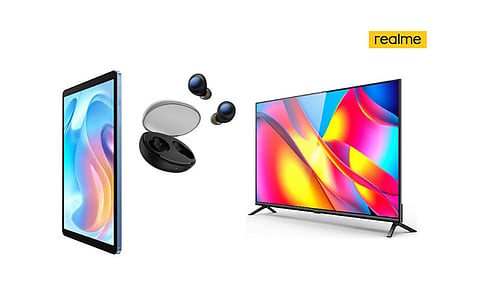 Realme Launches New Smart Lifestyle Products, Realme Pad Mini, Buds Q2s and Smart TV