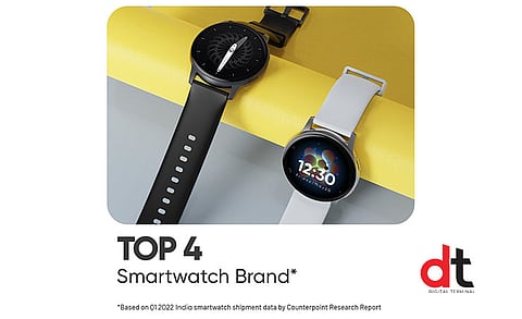 DIZO Named Among Top 5 Smartwatch Brands in India