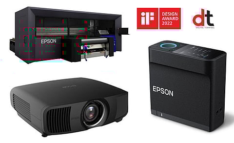 Epson Wins iF Design Award 2022 for its Printers and Projectors