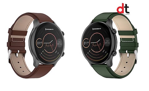 Crossbeats Unveils Orbit Infiniti Smartwatch with Super AMOLED Display
