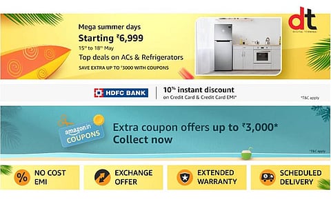 Amazon Launches ‘Mega Summer Days’ Sale, Check Best Deals