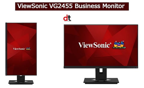 ViewSonic Launches New VG2455 Business Monitor with Superclear IPS Technology