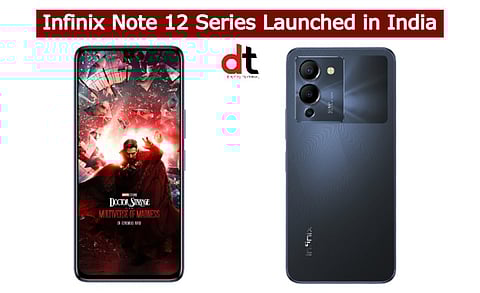 Infinix Officially Launches its Latest Note 12 Series in India
