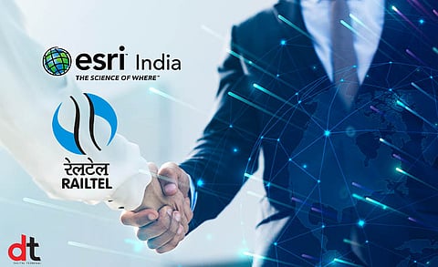 RailTel and Esri India Signed MoU to Provide Cloud-based ‘Geospatial Infrastructure’
