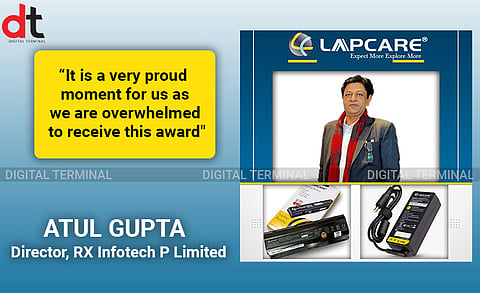LAPCARE Wins Top Selling Laptop’s Adapters & Battery Award 2021