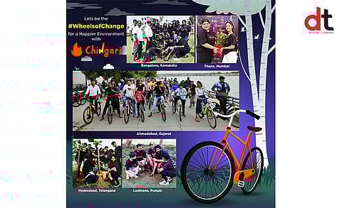 Chingari Launches #WheelsofChange Campaign to Celebrate World Bicycle and Environment Day