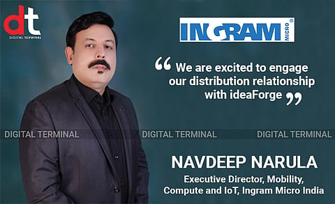 Ingram Micro India Signed Distribution Partnership with ideaForge