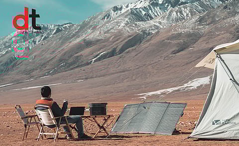 EcoFlow 220W Bifacial Solar Panel Captures 25% More Solar Energy