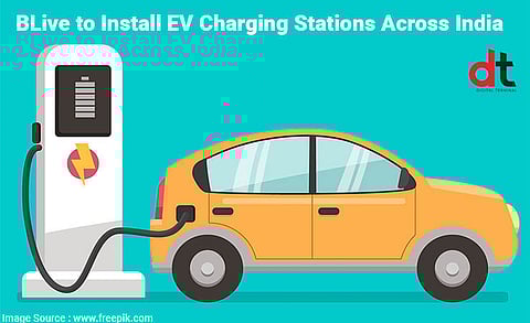 BLive Partners with BOLT to Install EV Charging Stations in 100+ Locations Across India
