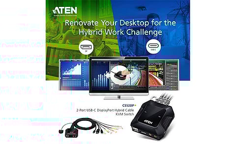 ATEN Introduces ATEN CS52DP Solution for Hybrid Work Challenges