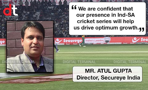Secureye Aims Big by Branding at India-South Africa T20 Cricket Series