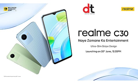 Realme C30 Smartphone to Launch on June 20, Check Specifications