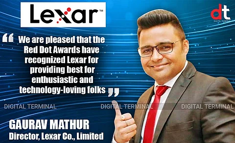 Lexar Honored with Red Dot Awards 2022 in Five Categories