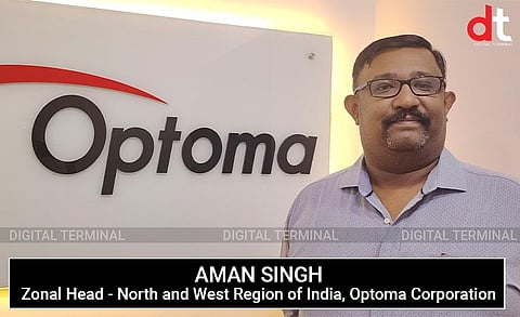 Optoma Appoints Aman Singh as its Zonal Head for North and West Region of India