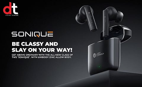 Just Corseca Unveils SONIQUE TWS Earbuds in India