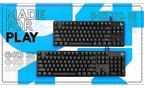 Logitech G Introduces New G413 and G413 TKL SE Mechanical Gaming Keyboard