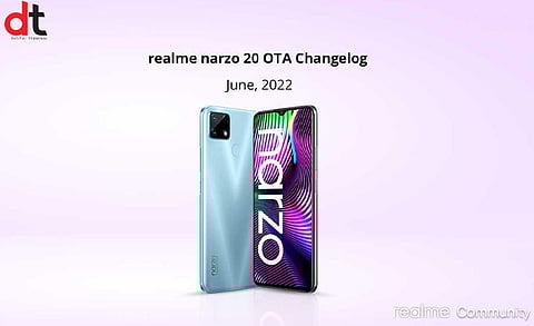 Realme Rolls Out New OTA Changelog Update for Narzo 50i, Narzo 20 and C11 Smartphones