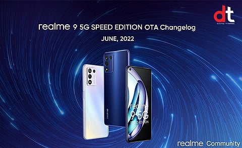 Realme Rolls Out OTA Changelog Update for Realme 9 5G Speed Edition & X7 Pro 5G