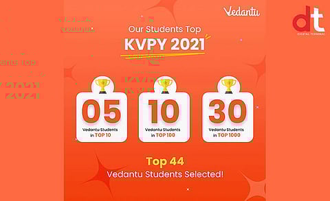 Vedantu Students Secured Top Ranks in KVPY Exam