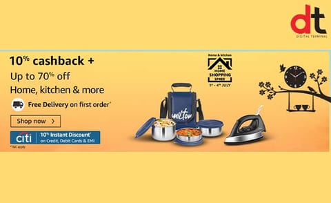 Avail Exciting Deals on Home Essentials During Amazon Home Shopping Spree