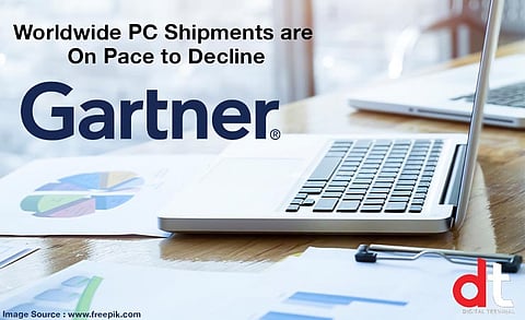 Global PC Shipments to Decline 9.5% in 2022: Gartner