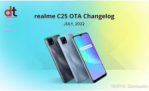 Realme Releases New OTA Changelog Update for C25 Users