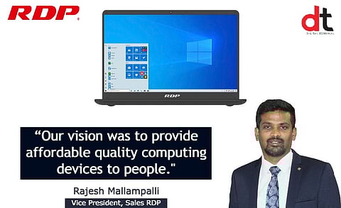 RDP Showcased Most Affordable ‘Make in India’ Laptop at Digital India Week 2022