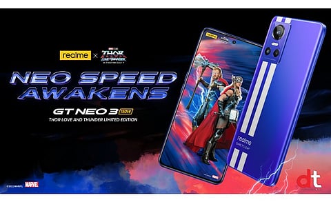 Realme Launches GT NEO 3 150W Thor: Love and Thunder Limited Edition