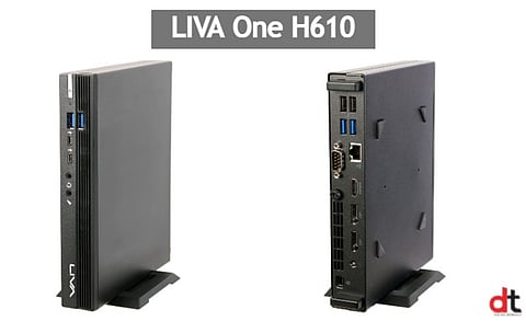 ECS Introduces The All-new Powerful Mini PC ‘LIVA One H610’