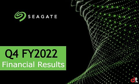 Seagate Releases Financial Results for Q4 FY2022