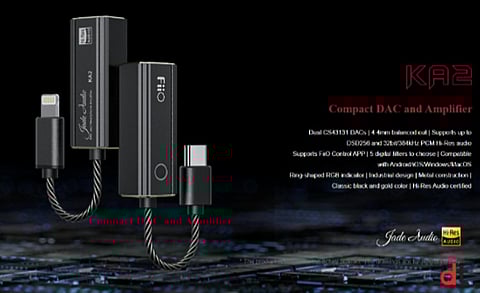 FiiO Unveils Compact and Powerful ‘KA2’ USB DAC/AMP