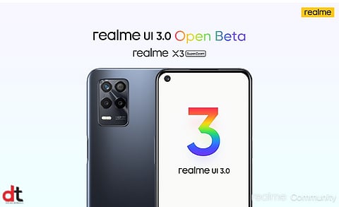 Realme Starts Rolling Out UI 3.0 Open Beta Update for X3 Super Zoom