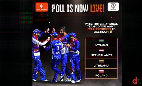 Sportzchain Rolls Out Opinion Poll for Iceland Cricket Team