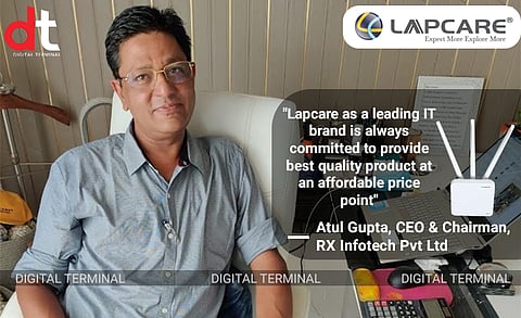 Lapcare Introduces W-3 4G Wi-Fi Router for a Seamless Internet Connectivity