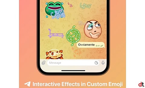 Telegram Gets New Update, Brings Custom Animated Emoji Packs and More