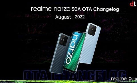 Realme Rolls Out OTA Changelog Update for C25s & Narzo 50A Users