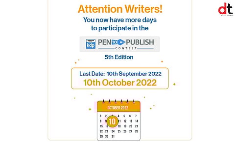 Deadline for Amazon's KDP Pen to Publish Contest Extended