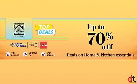 Avail Big Discounts on Home & Kitchen Appliances at Amazon Home Shopping Spree