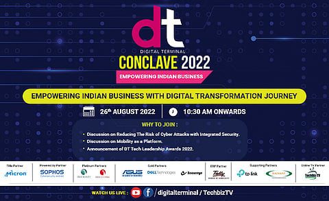 DT Conclave 2022 to Fuel Digital Transformation Journey Among Indian Companies