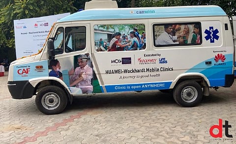 Huawei to Run Mobile Medical Clinic Van in Gurugram