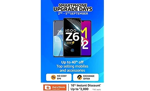 Amazon Launches 'Smartphone Upgrade Days', Avail Great Offers