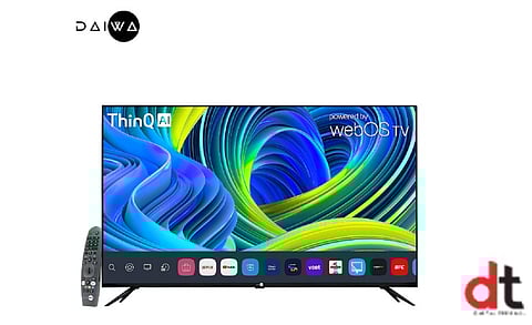 Daiwa Introduces All-New Bezel-less 4K UHD Smart TV in India
